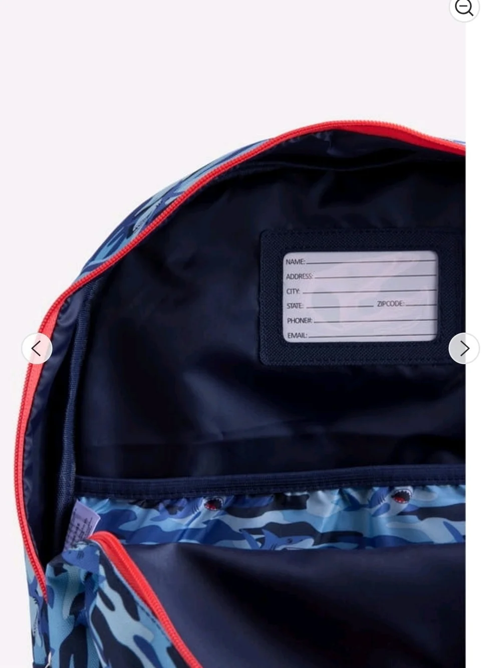 Kids Shark Backpack and Lunch Bag Set - Blue
